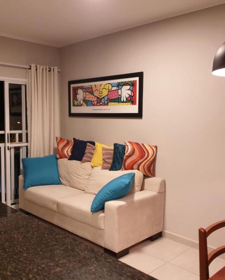 Apartamento Ubatuba - Ar Condicionado, Estacionamento, Elevador, Portaria 24H - Wifi Gratis! - Jardim Das Palmeiras Luaran gambar